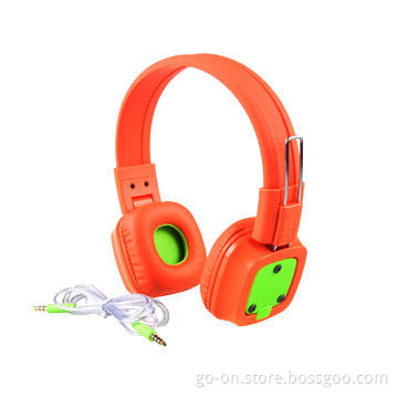 Colorful New Headphones with Foldable Design and Built-in Mic for iPhone